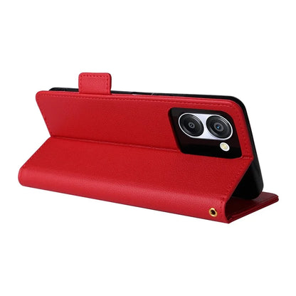 For Blackview Color 8 Leather Case Wallet Litchi Texture Magnetic Clasp Phone Cover