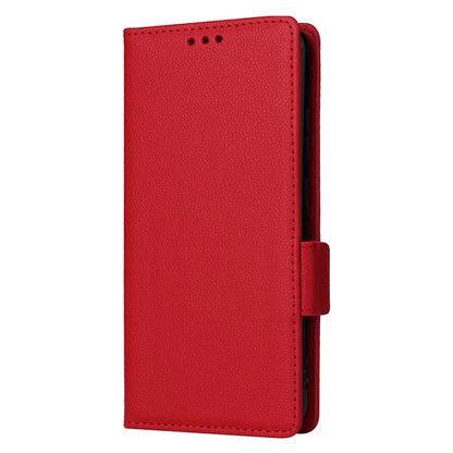For Blackview Color 8 Leather Case Wallet Litchi Texture Magnetic Clasp Phone Cover