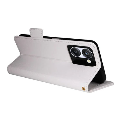 For Blackview Color 8 Leather Case Wallet Litchi Texture Magnetic Clasp Phone Cover