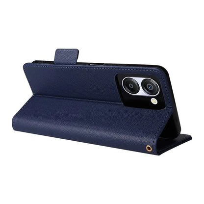 For Blackview Color 8 Leather Case Wallet Litchi Texture Magnetic Clasp Phone Cover