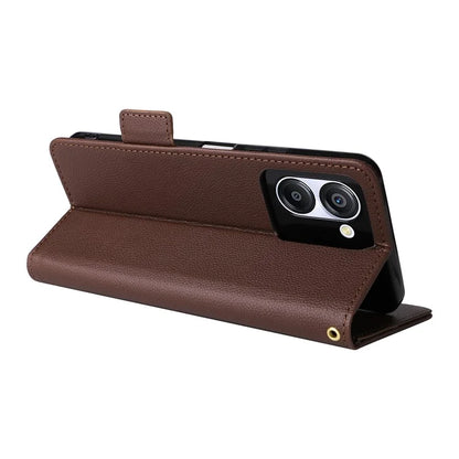 For Blackview Color 8 Leather Case Wallet Litchi Texture Magnetic Clasp Phone Cover