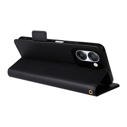For Blackview Color 8 Leather Case Wallet Litchi Texture Magnetic Clasp Phone Cover