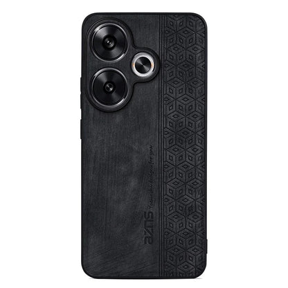 AZNS For Xiaomi Redmi Turbo 3 5G / Poco F6 5G Case PU Leather Coated TPU Imprinted Phone Cover