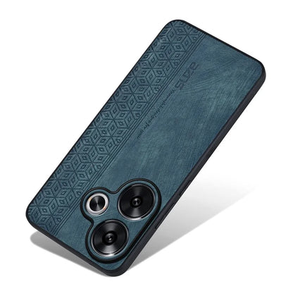 AZNS For Xiaomi Redmi Turbo 3 5G / Poco F6 5G Case PU Leather Coated TPU Imprinted Phone Cover