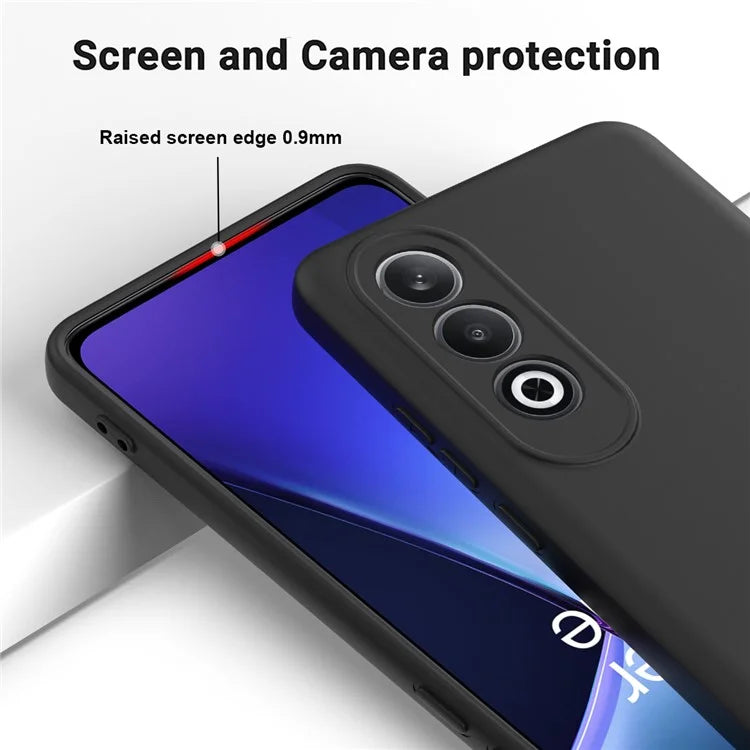For OnePlus Nord CE4 5G Case Slim-Fit Liquid Silicone Protective Back Cover  with Hand Strap