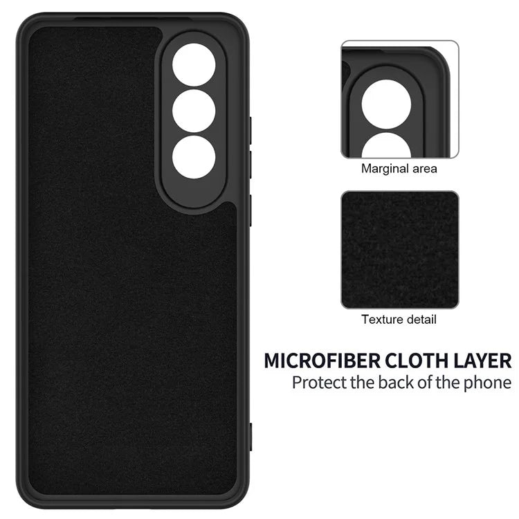For OnePlus Nord CE4 5G Case Slim-Fit Liquid Silicone Protective Back Cover  with Hand Strap