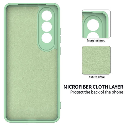For OnePlus Nord CE4 5G Case Slim-Fit Liquid Silicone Protective Back Cover  with Hand Strap