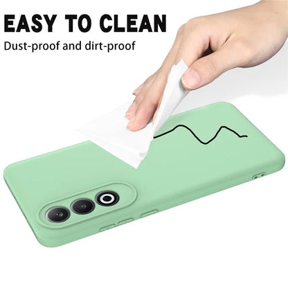 For OnePlus Nord CE4 5G Case Slim-Fit Liquid Silicone Protective Back Cover  with Hand Strap
