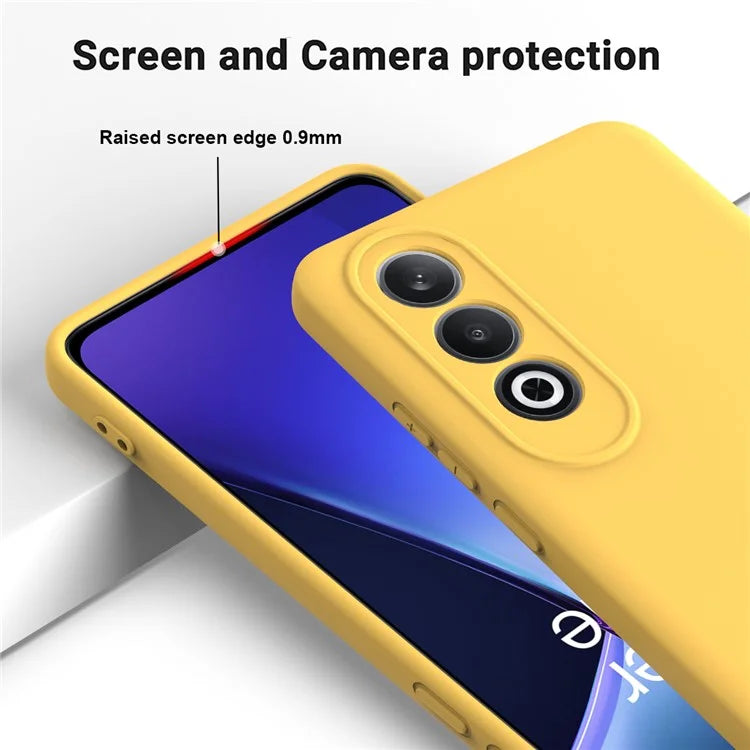 For OnePlus Nord CE4 5G Case Slim-Fit Liquid Silicone Protective Back Cover  with Hand Strap