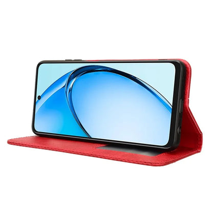 For Oppo A60 4G Leather Case Magnetic Closing Phone Cover with Wallet