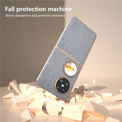 For Huawei Pocket 2 Electroplated Case Rhinestone Texture Cell Phone Cover