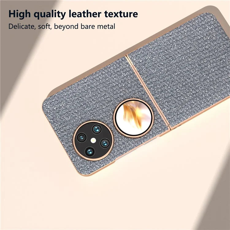 For Huawei Pocket 2 Electroplated Case Rhinestone Texture Cell Phone Cover