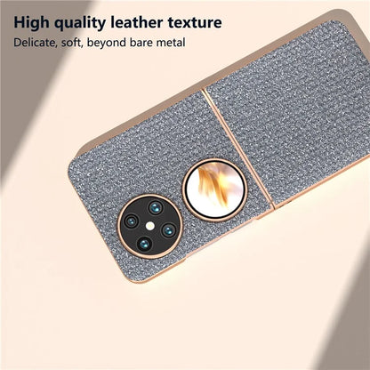 For Huawei Pocket 2 Electroplated Case Rhinestone Texture Cell Phone Cover