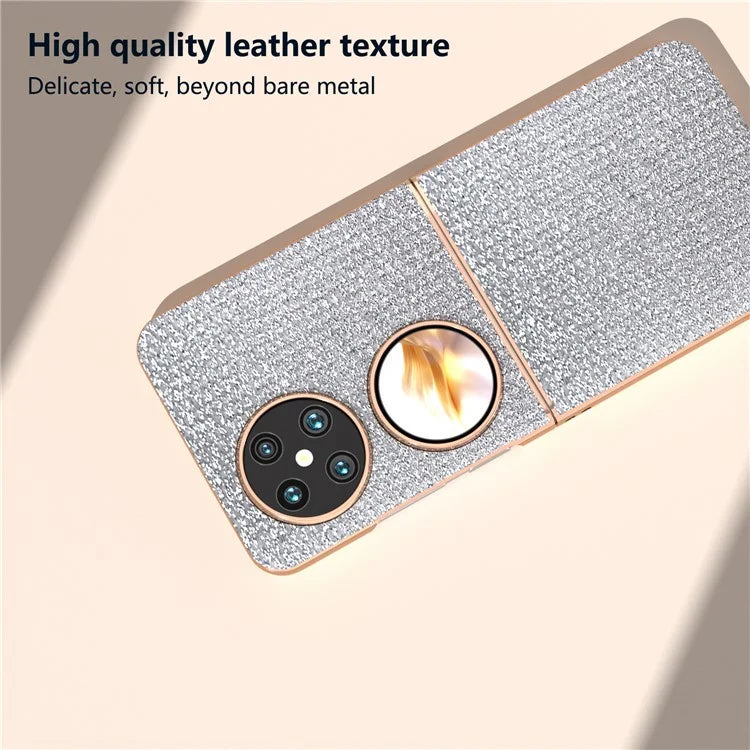 For Huawei Pocket 2 Electroplated Case Rhinestone Texture Cell Phone Cover