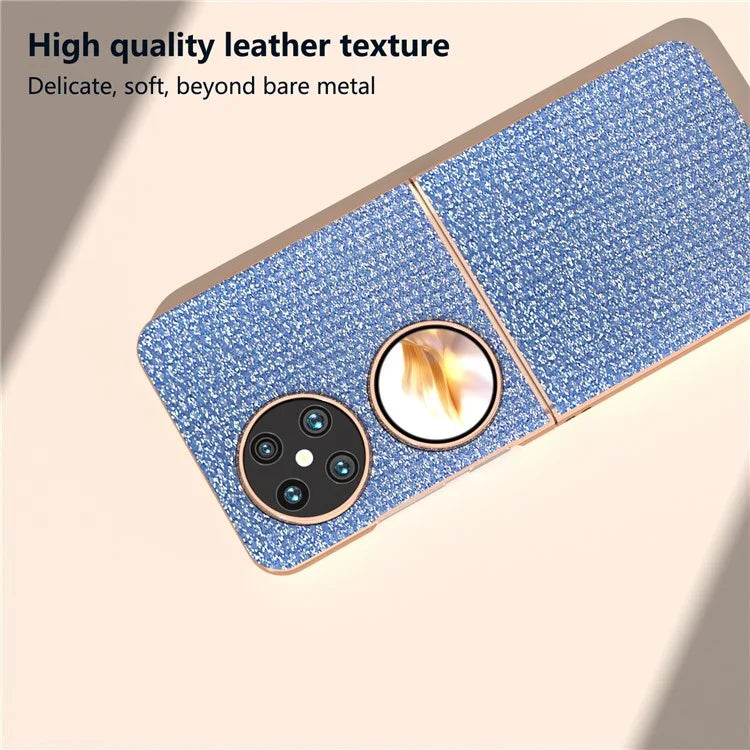 For Huawei Pocket 2 Electroplated Case Rhinestone Texture Cell Phone Cover
