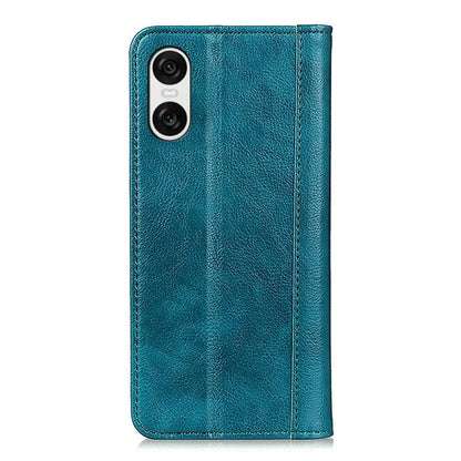 For Sony Xperia 10 VI Case Litchi Texture Split Leather Stand Phone Cases Wholesale