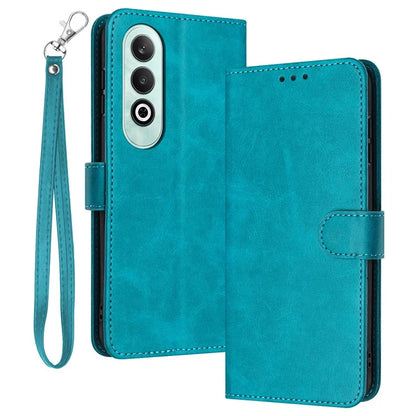 For OnePlus Nord CE4 5G Folio Flip Leather Wallet Cell Phone Case Fall Proof Cover with Strap