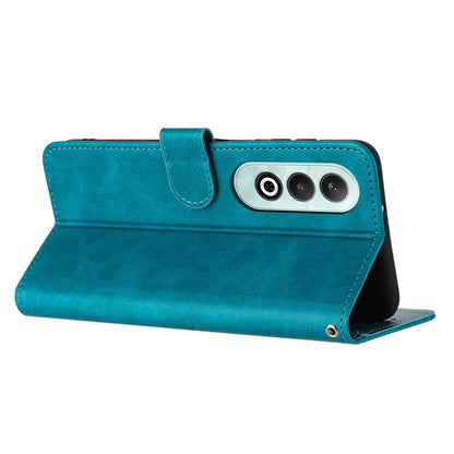 For OnePlus Nord CE4 5G Folio Flip Leather Wallet Cell Phone Case Fall Proof Cover with Strap