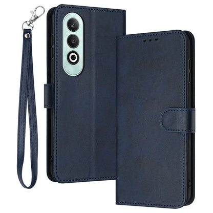 For OnePlus Nord CE4 5G Folio Flip Leather Wallet Cell Phone Case Fall Proof Cover with Strap