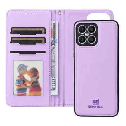 BETOPNICE 005 For Honor X8 4G / X30i / Play6T Pro Leather Case Wallet Detachable Magnetic Phone Cover
