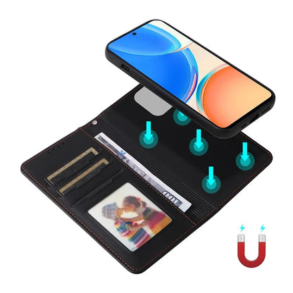 BETOPNICE 005 For Honor X8 4G / X30i / Play6T Pro Leather Case Wallet Detachable Magnetic Phone Cover