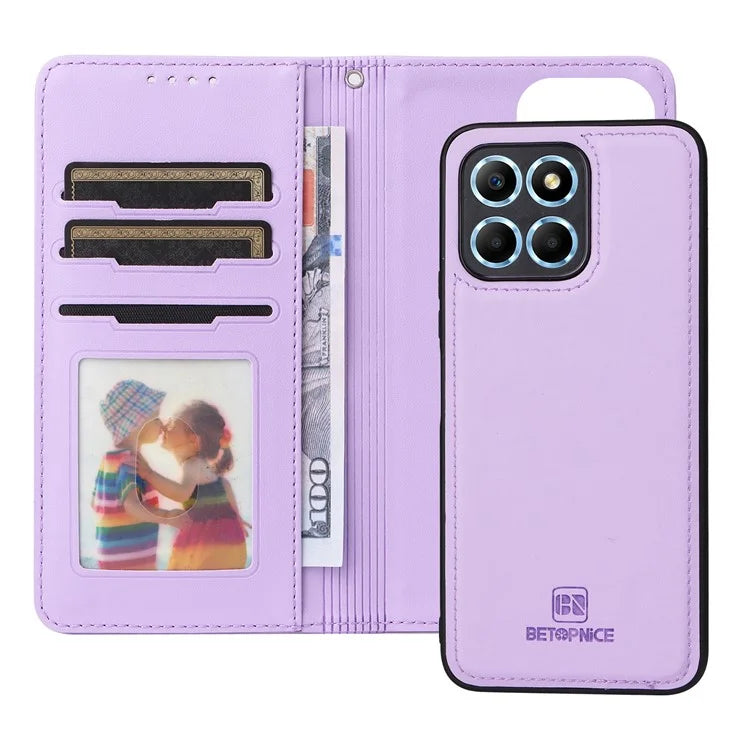 BETOPNICE 005 For Honor X8 5G / X6 4G / Play6C 4G / X6s 4G / 70 Lite / X8a 5G Case Detachable Wallet Leather Phone Cover