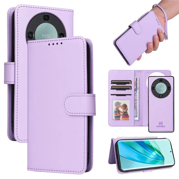 BETOPNICE 005 For Honor X9a 5G / X40 5G / Magic5 Lite 5G Phone Case 2-in-1 Detachable Leather Flip Cover