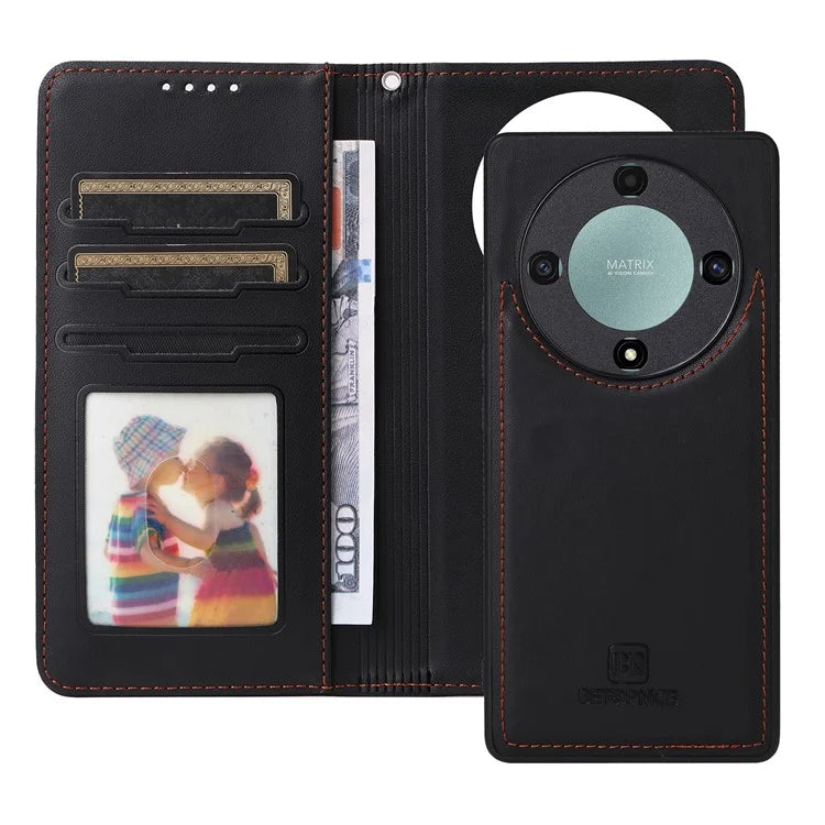BETOPNICE 005 For Honor X9a 5G / X40 5G / Magic5 Lite 5G Phone Case 2-in-1 Detachable Leather Flip Cover