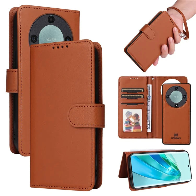 BETOPNICE 005 For Honor X9a 5G / X40 5G / Magic5 Lite 5G Phone Case 2-in-1 Detachable Leather Flip Cover
