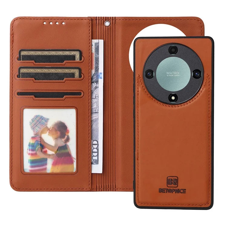 BETOPNICE 005 For Honor X9a 5G / X40 5G / Magic5 Lite 5G Phone Case 2-in-1 Detachable Leather Flip Cover