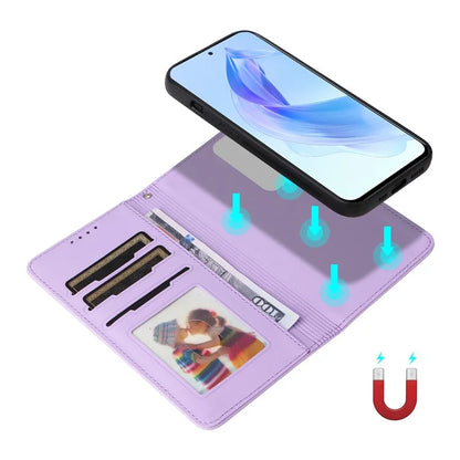 BETOPNICE 005 For Honor 90 Lite 5G / X50i 5G Case PU Leather Removable 2-in-1 Phone Cover