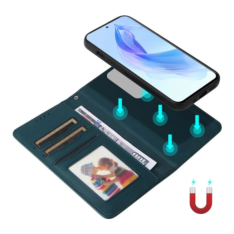 BETOPNICE 005 For Honor 90 Lite 5G / X50i 5G Case PU Leather Removable 2-in-1 Phone Cover