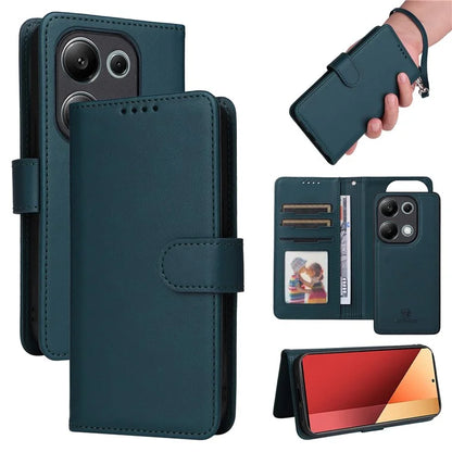 BETOPNICE 005 For Xiaomi Redmi Note 13 Pro 4G / Poco M6 Pro 4G Case 2-in-1 Magnetic Detachable Leather Cell Phone Cover