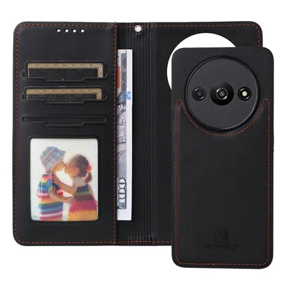 BETOPNICE 005 For Xiaomi Redmi A3 / Poco C61 Leather Case 2-in-1 Magnetic Detachable Stand Phone Cover