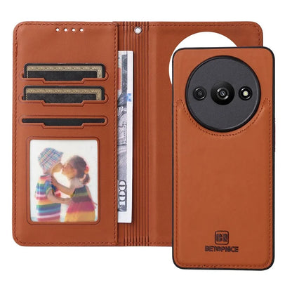 BETOPNICE 005 For Xiaomi Redmi A3 / Poco C61 Leather Case 2-in-1 Magnetic Detachable Stand Phone Cover
