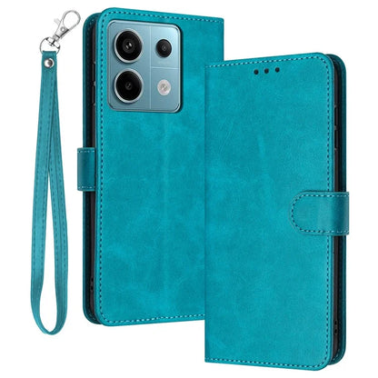 For Xiaomi Redmi Note 13 5G (China) / Redmi Note 13 5G Case Leather Wallet Anti-Fall Phone Cover