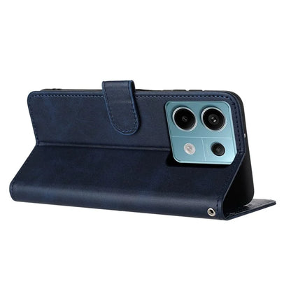 For Xiaomi Redmi Note 13 5G (China) / Redmi Note 13 5G Case Leather Wallet Anti-Fall Phone Cover