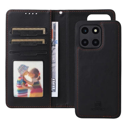 BETOPNICE 005 For Honor X6a 4G / X6a Plus 4G Case PU Leather Magnetic Detachable Shockproof Phone Cover