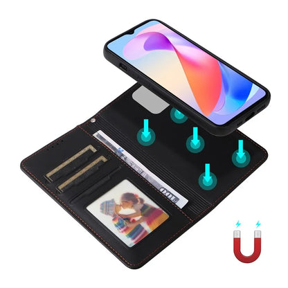 BETOPNICE 005 For Honor X6a 4G / X6a Plus 4G Case PU Leather Magnetic Detachable Shockproof Phone Cover