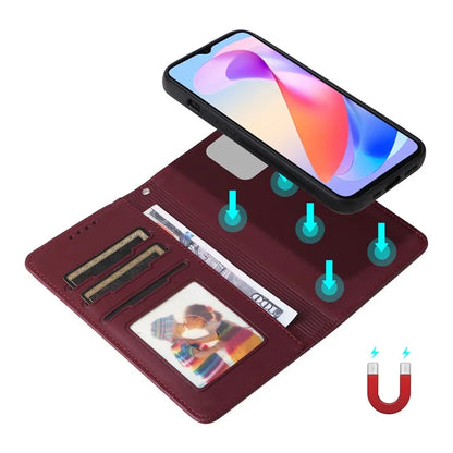 BETOPNICE 005 For Honor X6a 4G / X6a Plus 4G Case PU Leather Magnetic Detachable Shockproof Phone Cover