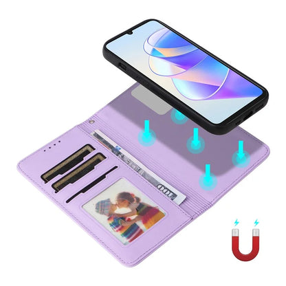 BETOPNICE 005 For Honor X7a 4G / Play7T 5G Case 2 in 1 Detachable Wallet PU Leather Phone Cover