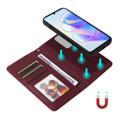 BETOPNICE 005 For Honor X7a 4G / Play7T 5G Case 2 in 1 Detachable Wallet PU Leather Phone Cover