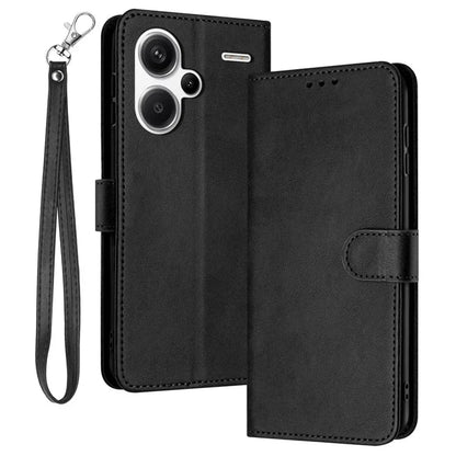 For Xiaomi Redmi Note 13 Pro+ 5G Case Calf Texture Stand Leather Wallet Phone Cover