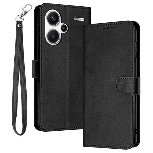 For Xiaomi Redmi Note 13 Pro+ 5G Case Calf Texture Stand Leather Wallet Phone Cover