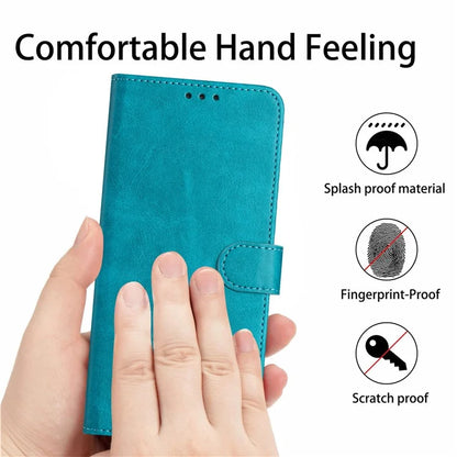 For Xiaomi Redmi Note 13 Pro+ 5G Case Calf Texture Stand Leather Wallet Phone Cover