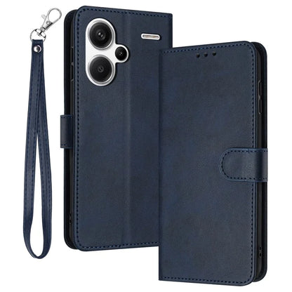 For Xiaomi Redmi Note 13 Pro+ 5G Case Calf Texture Stand Leather Wallet Phone Cover