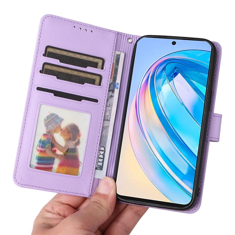 BETOPNICE 005 For Honor X8a 4G Detachable Case Anti-Scratch Leather Phone Cover