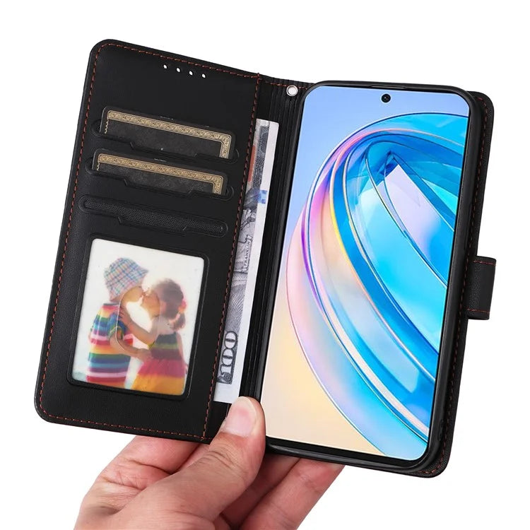 BETOPNICE 005 For Honor X8a 4G Detachable Case Anti-Scratch Leather Phone Cover