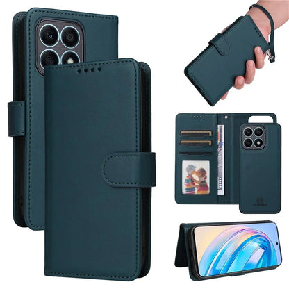 BETOPNICE 005 For Honor X8a 4G Detachable Case Anti-Scratch Leather Phone Cover