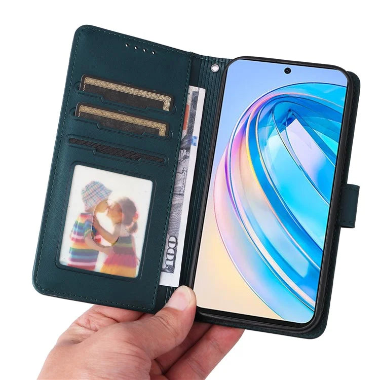BETOPNICE 005 For Honor X8a 4G Detachable Case Anti-Scratch Leather Phone Cover